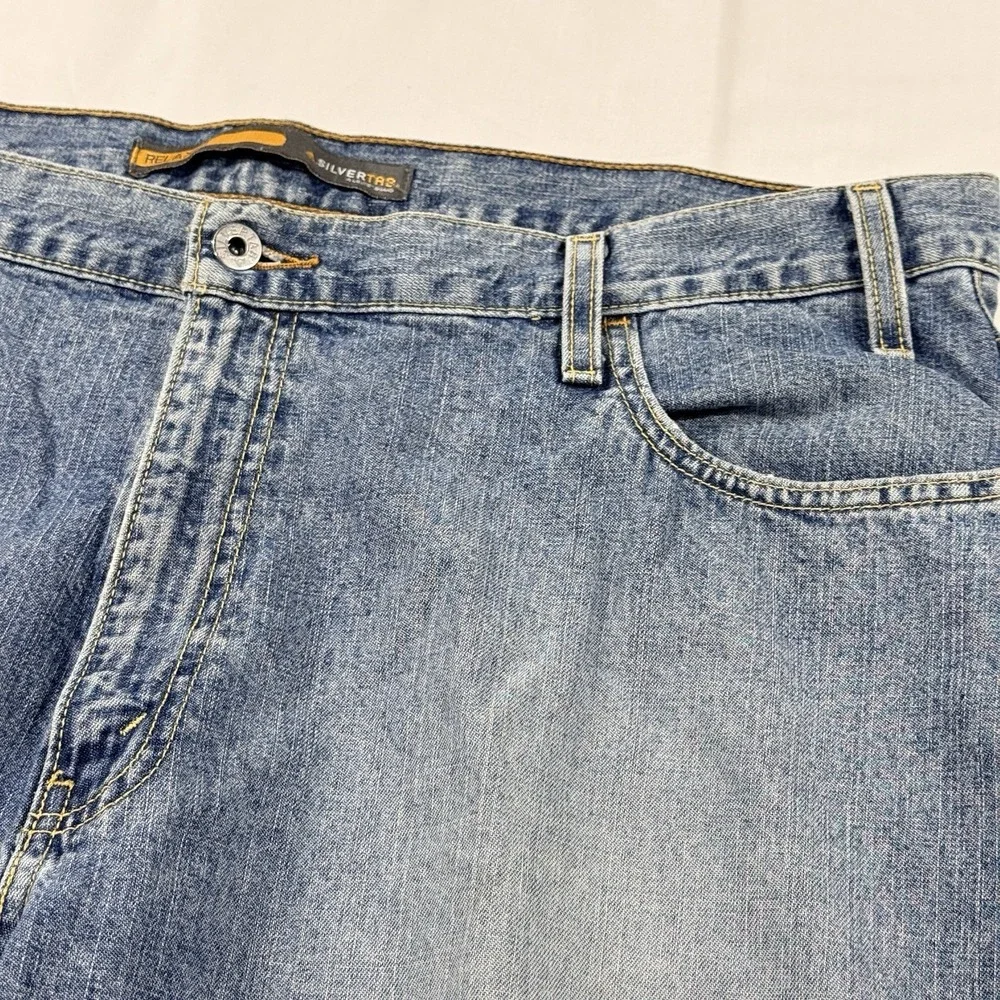 Vintage Levi's SilverTab Relaxed Jeans 40x32 Y2K 2003 Baggy Denim Faded Skater